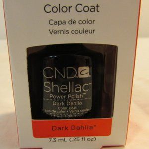 CND Shellac Brand Color Coat “Dark Dahlia” .25 oz